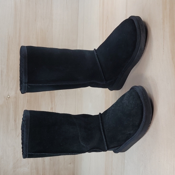 Koolaburra By Ugg Black Kids Winter Boots 1020172 - Picture 3 of 10